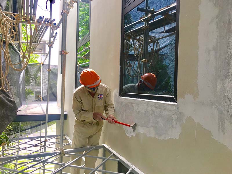Công Trình Sơn Đá Tự Nhiên Sơn Đá Tự Nhiên Tại Tòa Nhà Biệt Thự Đảo Ecopark Công Trình Sơn Đá Tự Nhiên Sơn Đá Tự Nhiên Tại Tòa Nhà Biệt Thự Đảo Ecopark